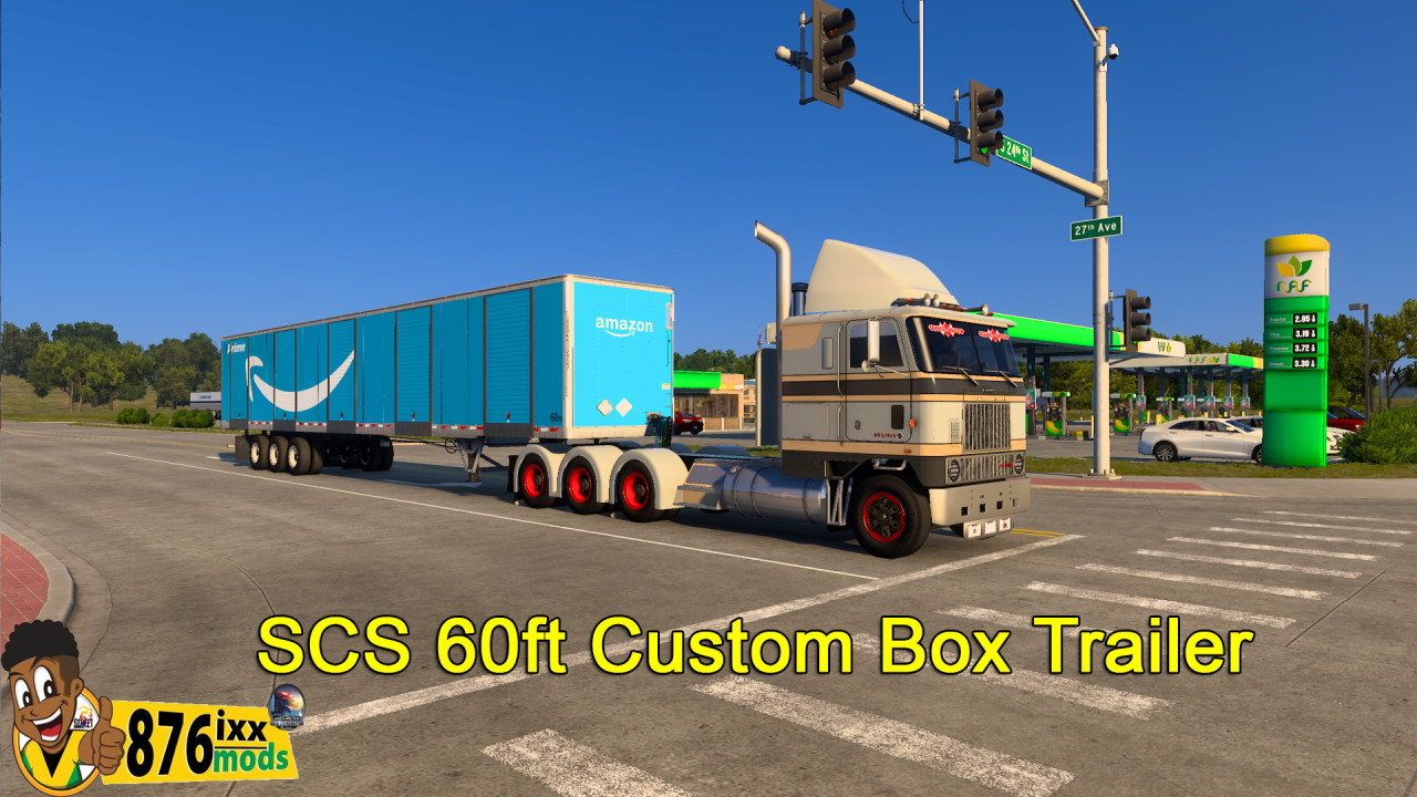 SCS 60ft Custom Box Trailer